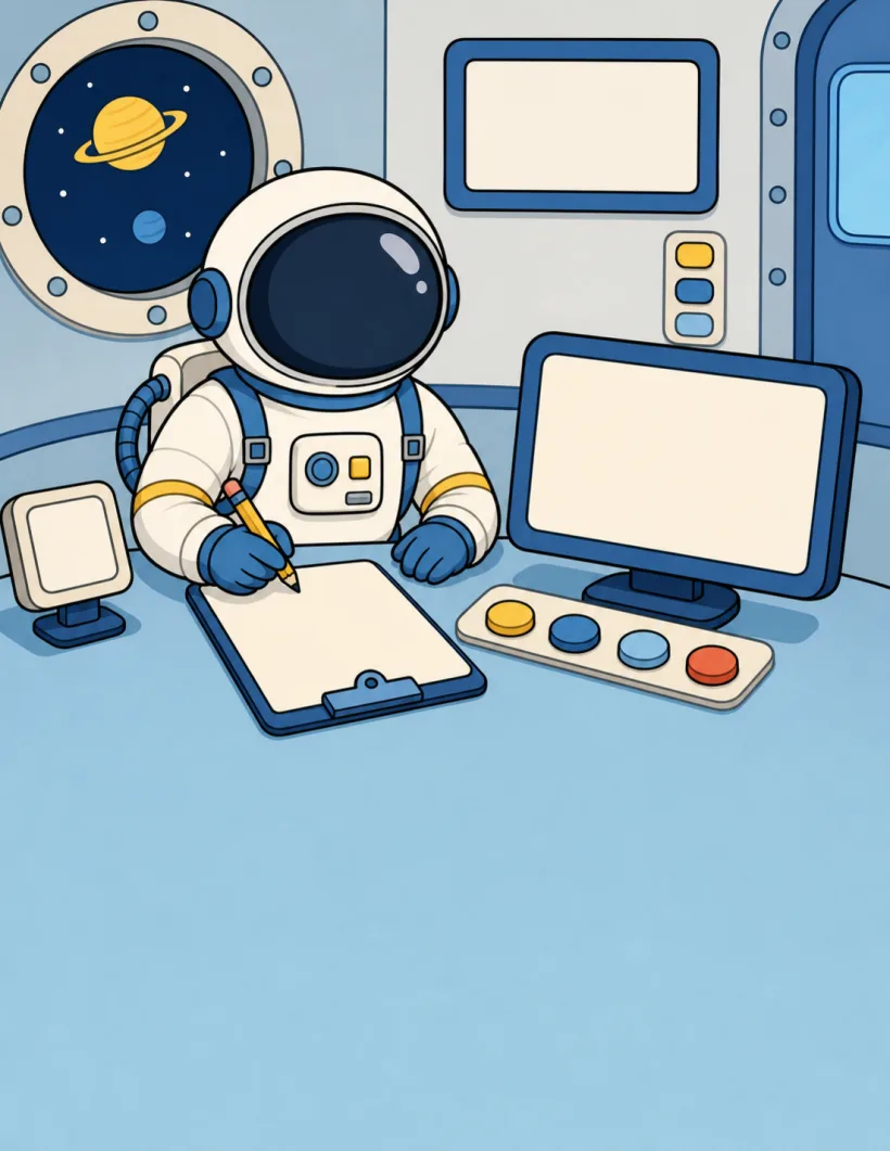 A sample discovery scene from Rocket Mission