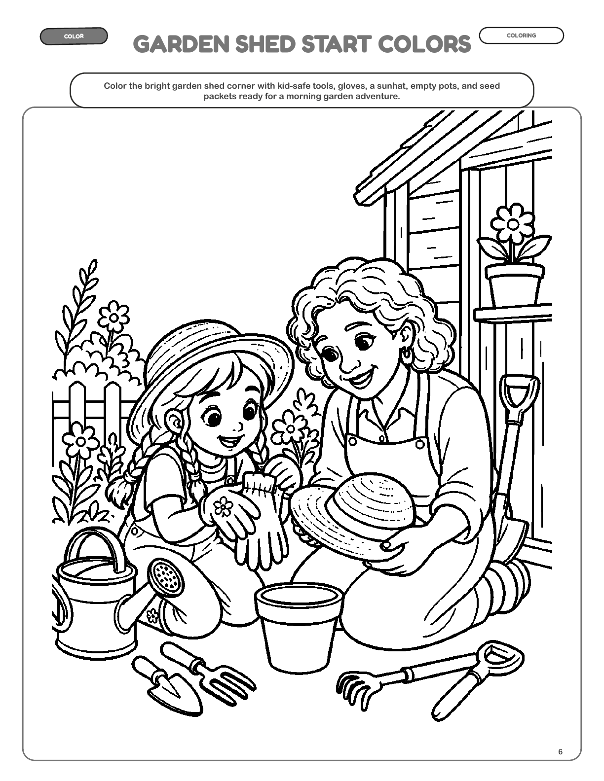Garden Shed Start Colors — actual page 6